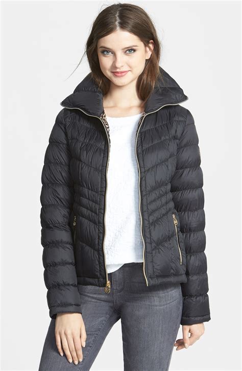 michael kors down jacket ladies|packable jacket Michael Kors.